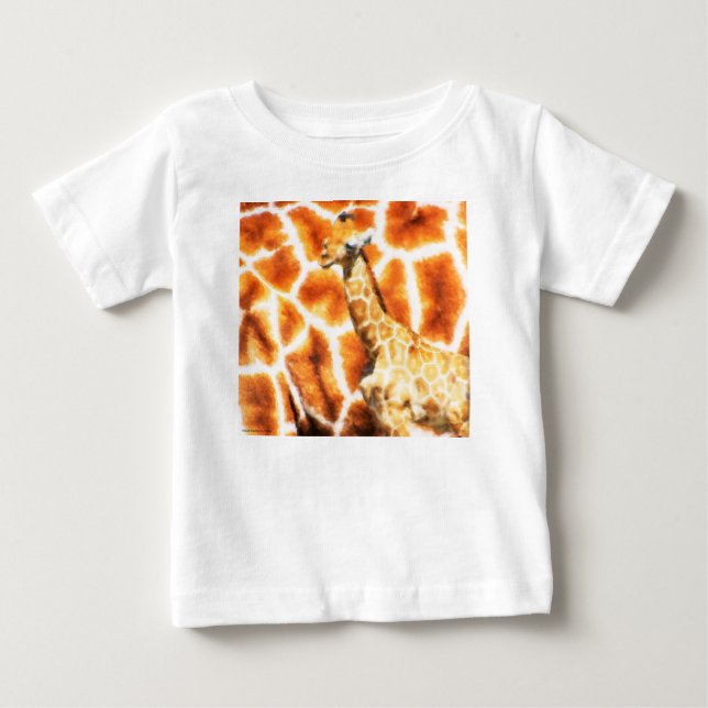 Baby Giraffe T Shirt (Framsida)