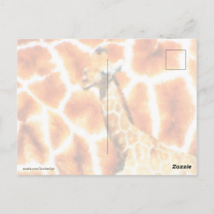 Baby Giraffe Vykort