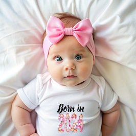 Baby-girl born in 2024 t shirt