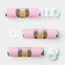 Baby Girl Breath Savers Mint Förmån Mint Tuggummi