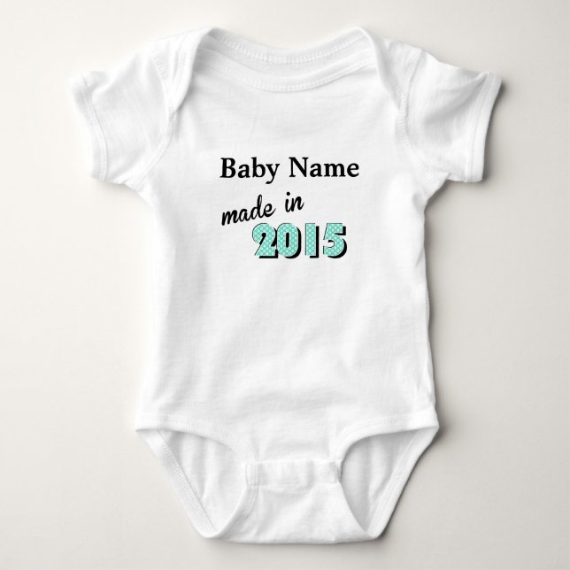 Baby gjorde 2016 tee (Framsida)