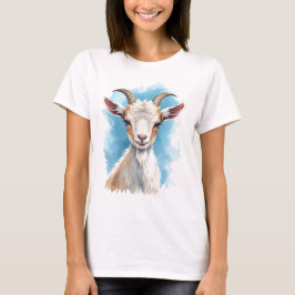 Baby Goat Smiling T Shirt
