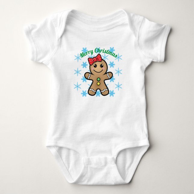 Baby God jul - pepparflicka T Shirt (Framsida)