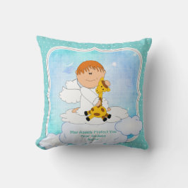 Baby Godson Gift Communion Baptism Cute Angel Kudde