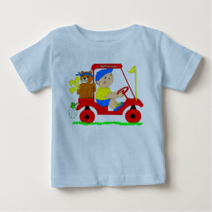 baby golfkläder t-shirt