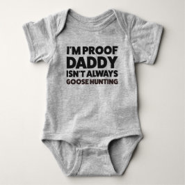 Baby Goose Hunting Jersey Bodydrät Shirt T Shirt