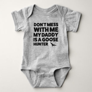 Baby Goose Hunting Jersey Bodydrät Shirt T Shirt