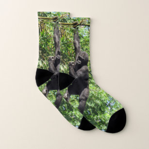 Baby Gorilla Socks Strumpor