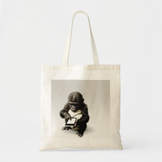 Baby gorilla tote bag / チビゴリラのトートバッグ　Gorilla Life Tygkasse