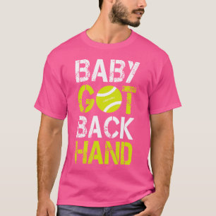 Baby Got Back Hand Roligt Tennis T Shirt