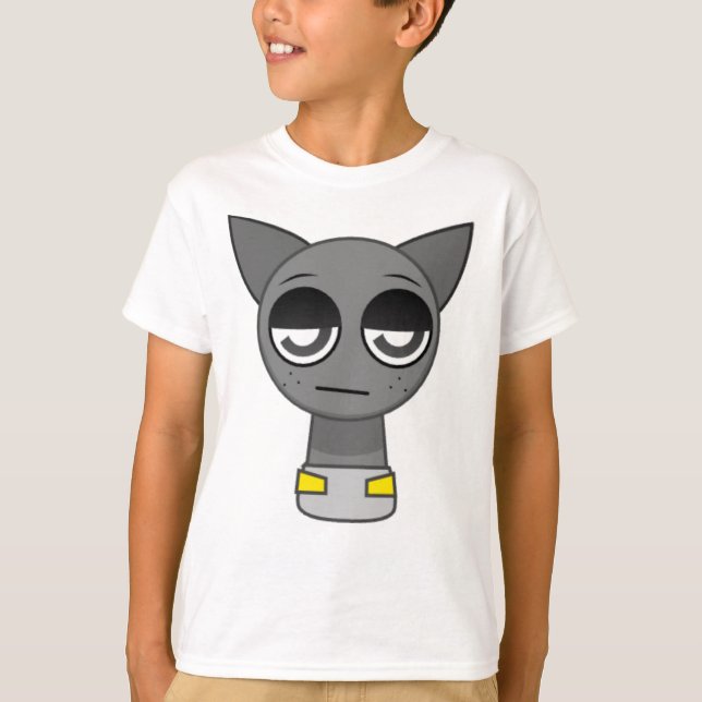 Baby Grå från Sprunki! T Shirt (Framsida)