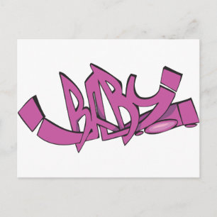 Baby Graffiti Vykort