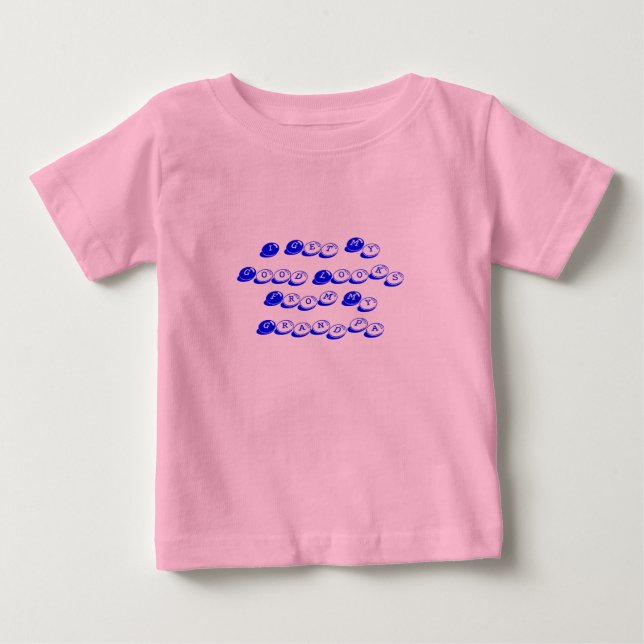 Baby Grandpa Ser T-Shirt (Framsida)
