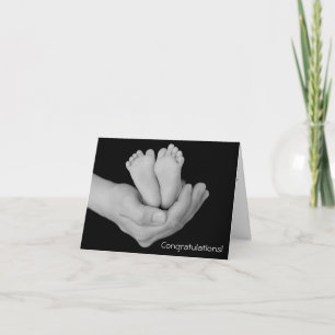 Baby Grattis Card Kort