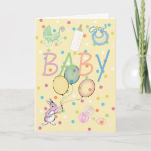 Baby grattis nyfödd bebis kort