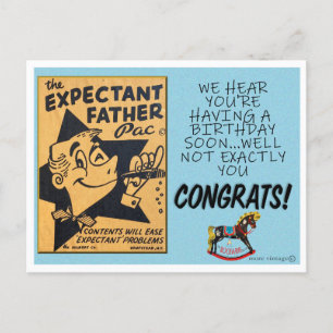 BABY GRATULERAR! POSTCARD VYKORT