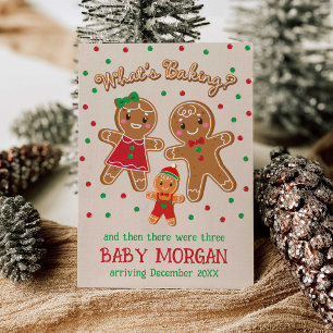 Baby Gravid annons Gingerwab Card Meddelande