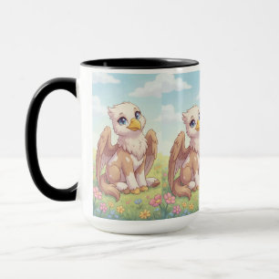 Baby Griffin Mugg Sött Fantasiväsen