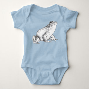 Baby Groda Tröja Bullfrog Creeper Ekologisk Gåva