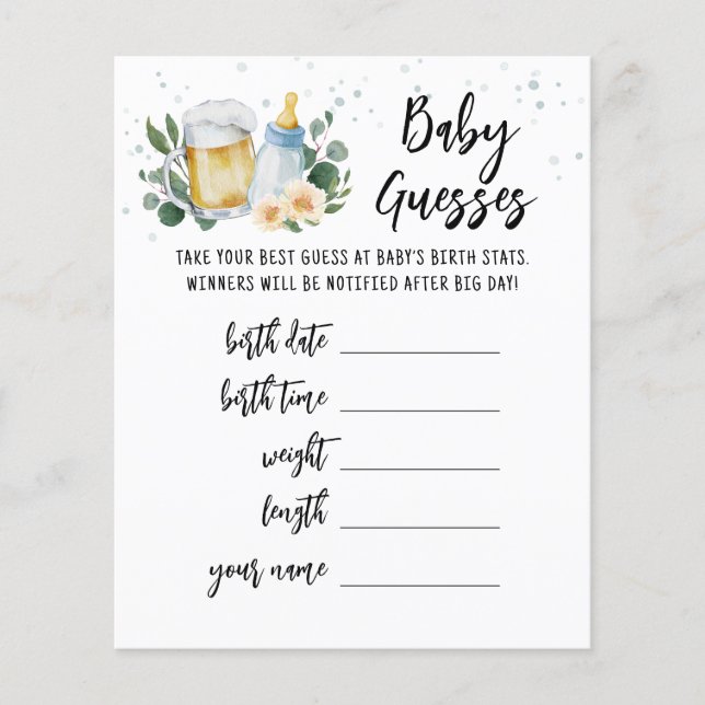 Baby Guesses prediktions Grey Baby bryter (Framsida)