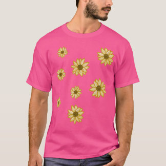 Baby Gult Sunblommor T Shirt