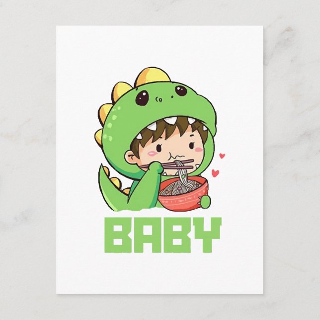 baby guzilla tilläggskort (Baksida)