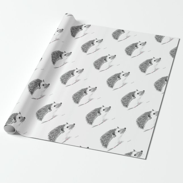 Baby-häckdjur Presentpapper (Utrullad)