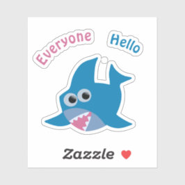 Baby haj klistermärken