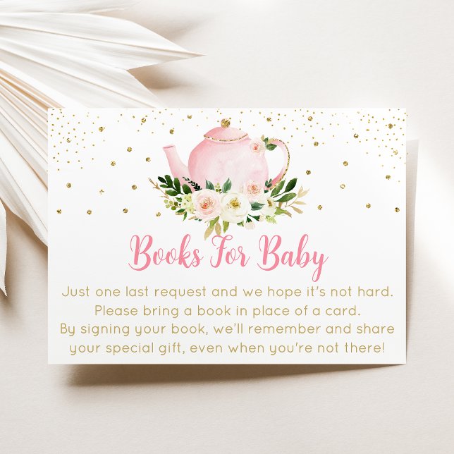 Baby håller på att bryta Rosa Guld Tea Baby Bok Tilläggskort (Skapare uppladdad)