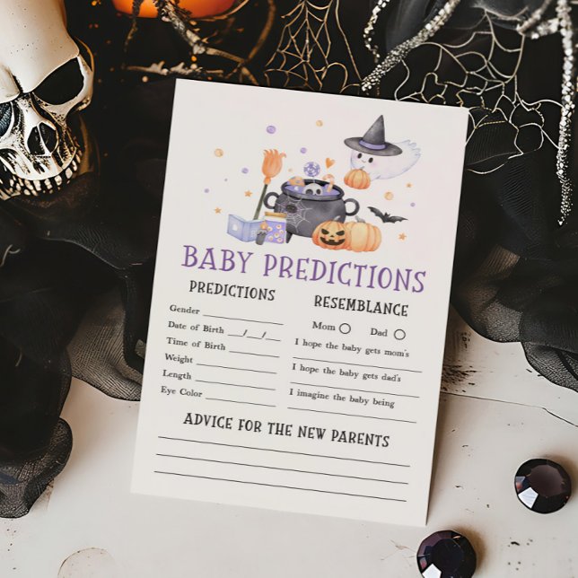 Baby håller på att spela spel för förutsägelser om (Baby is Brewing Baby Shower Baby Predictions Game)