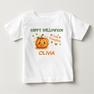 Baby Halloween Cute Pumpkin T Shirt