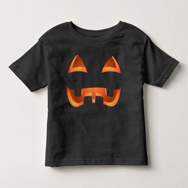 Baby Halloween Shirt Baby Pumpkin Costume Shirts T Shirt (Framsida)
