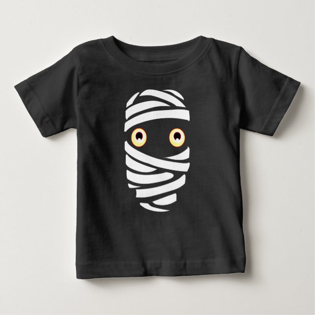 Baby Halloween Shirt Cute Boo Shirts Mummy Tee (Framsida)