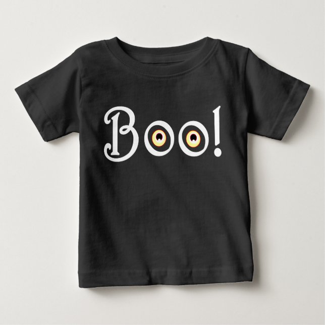 Baby Halloween Shirt Cute Boo Shirts & Tee (Framsida)