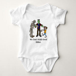 Baby Halloween ska lära sig gå till Walk Funny T-s T-shirt