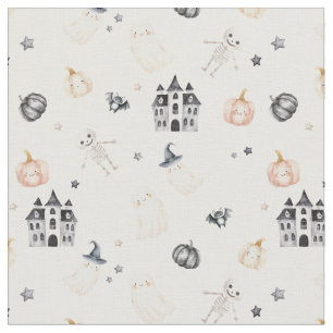 Baby Halloween skelett spöktomte slott - mitt Tyg