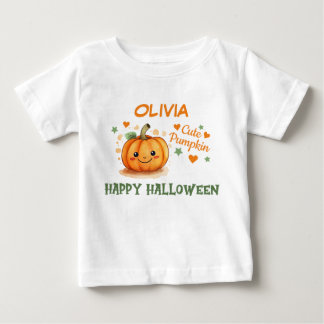 Baby Halloween Söt Pumpa T Shirt