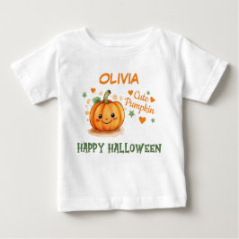 Baby Halloween Söt Pumpa  T Shirt