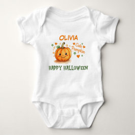 Baby Halloween Söt Pumpa  T Shirt