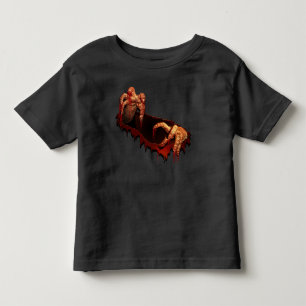 Baby Halloween T-Shirt Gory Zombie Baby Shirts