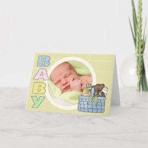 Baby-hälsningskort Kort