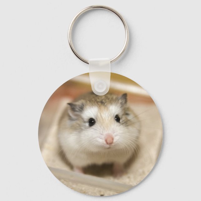 Baby hamster stare nyckelring (Framsida)