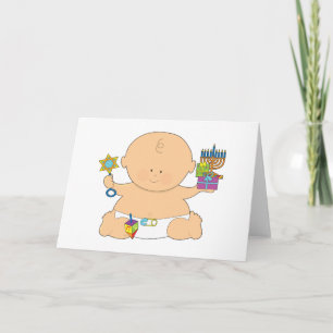 Baby Hanukkah Helgkort