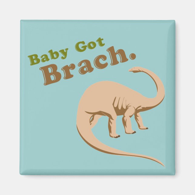 Baby Har Brach Magnet (Framsidan)