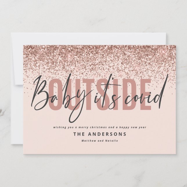 Baby har sin härlighet utanför den roliga julen i  (Framsida)