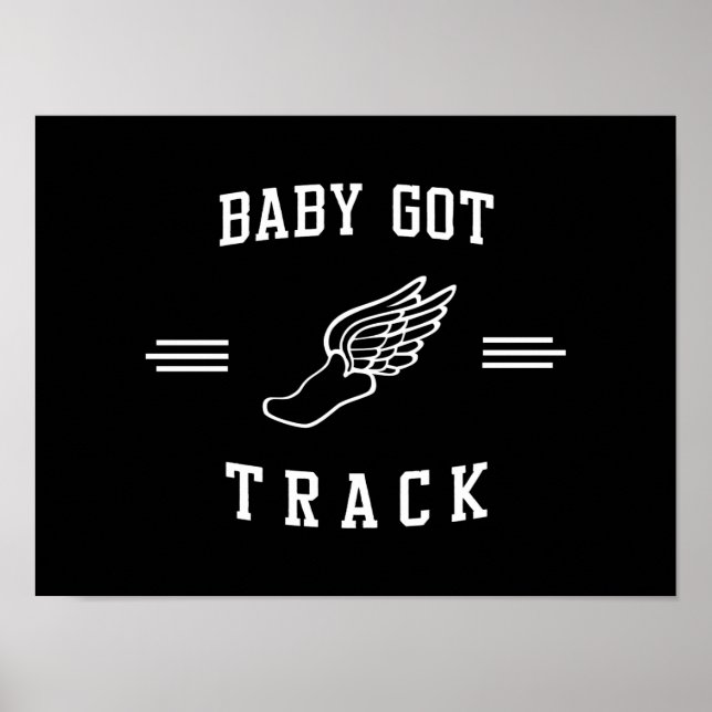 Baby Har Track Poster (Framsidan)