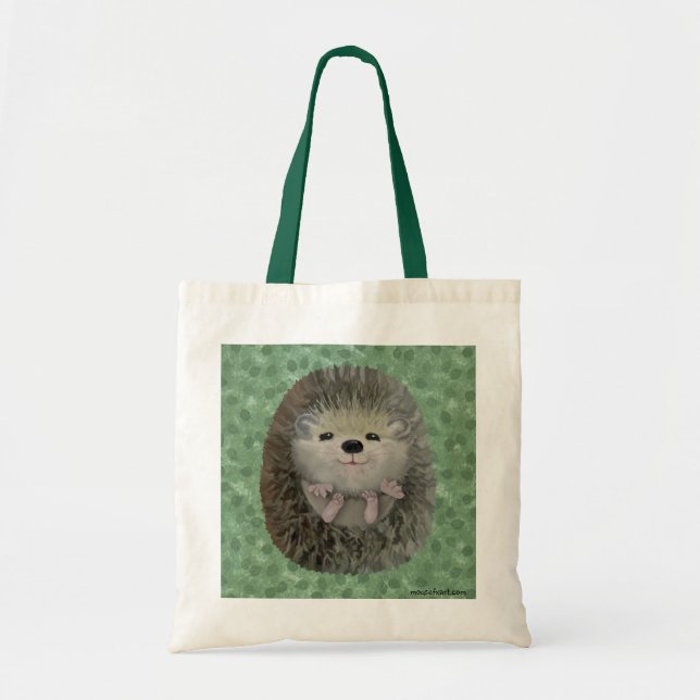 Baby Hedgehog Bag Tygkasse (Framsidan)