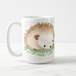 Baby hedgehog kaffemugg