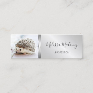 Baby Hedgehog Mini Visitkort