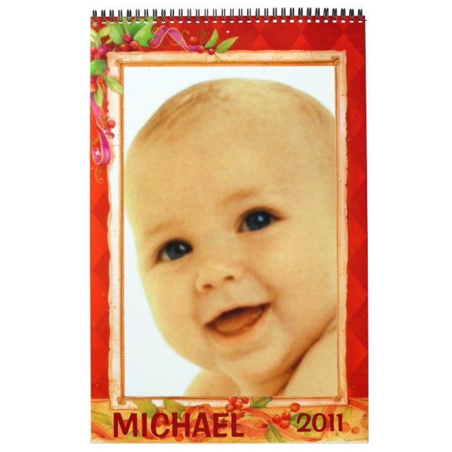 Baby Helgdagar Foto ramar 2011 Kalender (Omslag)